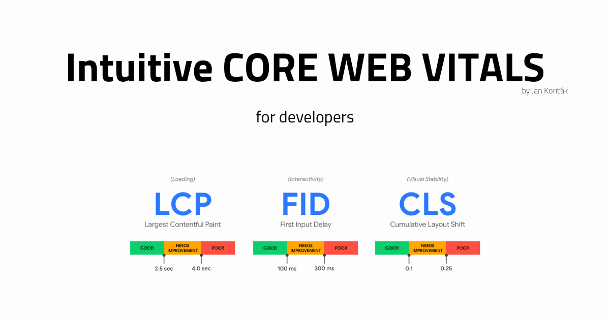 Intuitive Core Web Vitals for developers